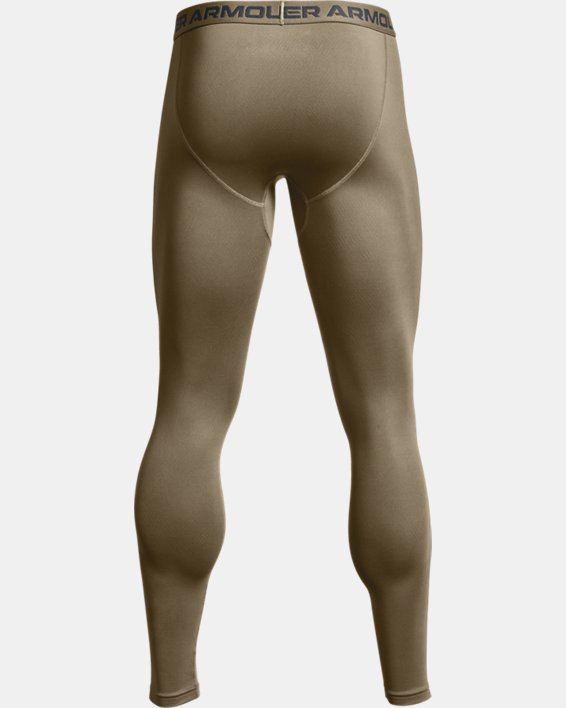 Men's UA Tactical ColdGear® Infrared Base Leggings, Brown, pdpMainDesktop image number 6